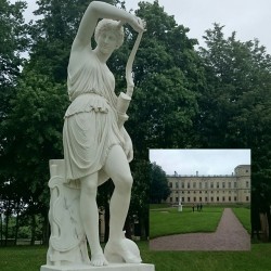 Holland #garden, #Sculpture Grand #Palace, #Gatchina, #Russia