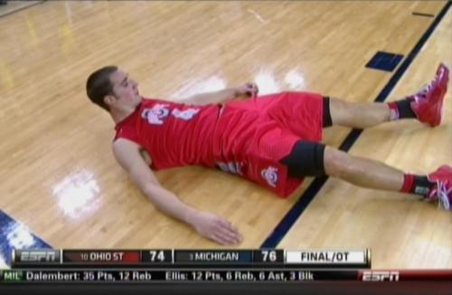 Aaron Craft, Ohio State VS. Michigan - Feb. 5th, 2013