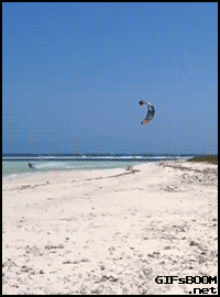 gifsboom:  Man Jumps Over Island. [video]