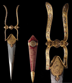 we-are-rogue:  Katar Daggers, India, 17th-19th centuriesBejewlled