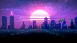 vaporwave-z:  Infinite Sunset