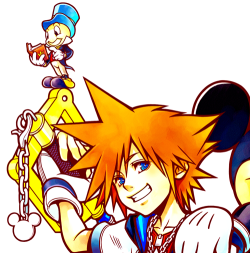 zelos-wilders:   Kingdom Hearts Re: Coded cover + Sora  