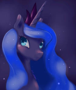 elrincondelpony:  Luna by rick-wombat   =3