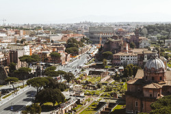 2seeitall:   Rome, Italy  Road to the Colosseum     Trajan’s