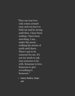 wnq-books: Henry Rollins, Solipsist