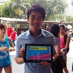 merlionboys:  Look who just won Mr SUN NUS 2014. Yes it’s Tyler!