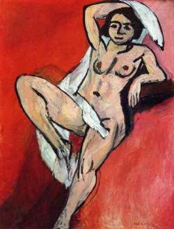 artist-matisse:Nude With Scarf, Henri Matisse