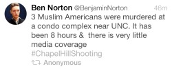 livesoundgirl:Chapel Hill Shooting.Deah : 23 Yusor : 21 Razan :