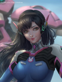 rarts:    Beautiful   D.Va (Hana Song): Overwatch game fanart