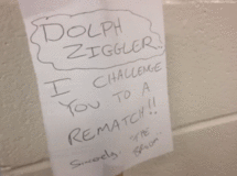 whitetrashlucha:  Dolph Ziggler vs The Broom - The Rematch  