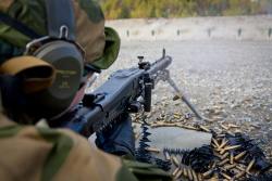 militaryarmament:  Norwegian Home Guard soldier on the range