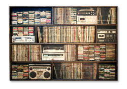 iamsoretro:  Giant Stereo Wall Created by Jeff Klarin Limited