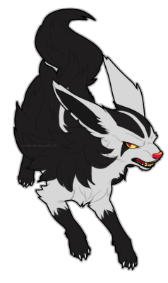 cookiehanasjunk: Mightyena deserves a post alone ｀◇´)