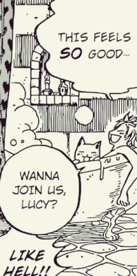 aniheartneelia:“Wanna join us, Lucy”Natsu misses