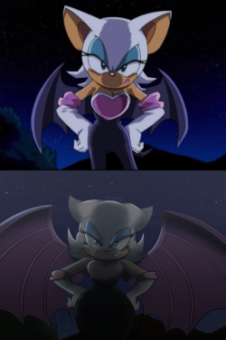 kytoons: Rouge screenshot from Sonic X, episode 52. I love doing