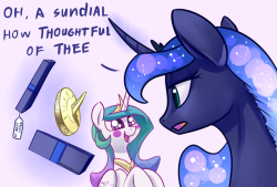 underpable:Come on, Luna. She’s trying xD D’aww~! >w<