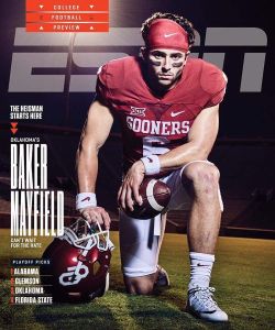 soonersblog:  Baker Mayfield on the cover of #ESPN The Magazine.