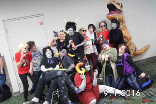 the homestucks at salt lake con 2016Â 