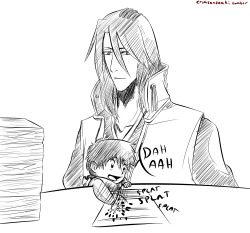 crimsondeaki:  Uncle Byakuya! Because he will be the best uncle