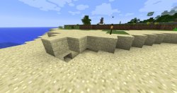 rpgfanatics:  Cave openings in sand generate with sandstone on