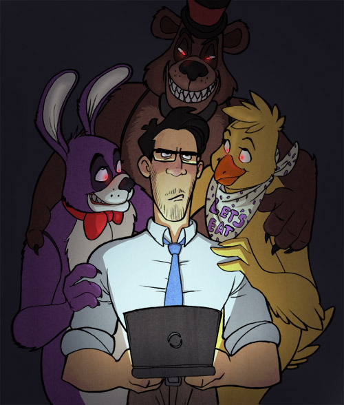disasterscenario:  The very first Markiplier videos I ever watched were his Five Nights at Freddy’s series. Oh if only I’d known back then how many hours I would spend watching a man scream at his computer… But for serious, this playthrough is probably