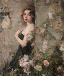 huariqueje: The Garden Wall -  Ron Hicks American painter b.1965-