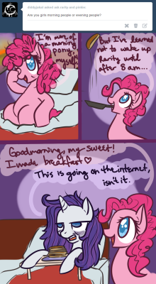 ask-rarity-and-pinkie:  Personally, I think she looks just as