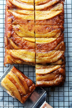 confectionerybliss:Bananas Foster Upside Down CakeSource: Diethood