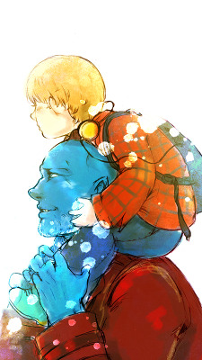 alconoxt:Yondu and little Pete