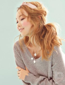koreanmodel:  Kim Joo Yeon by Lee Su Jin for Ceci Korea Feb 2015