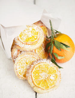 nom-food:  Mandarin orange tea cookies