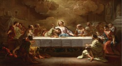 classic-art:  The Last Supper Corrado Giacinto, c. 1740-1749