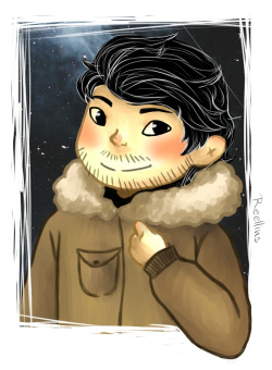 reellins:  i drew myself a new sidebar, because winter is coming