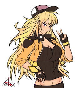 notatrox:  Yang  design by @jo3mm​ Surprise gift for my buddy