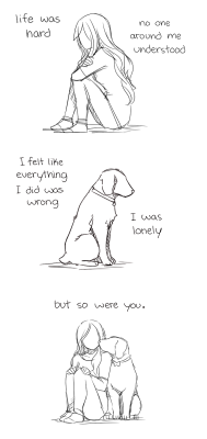 jen-jen-rose:  In honor of my dog who passed away.we experienced