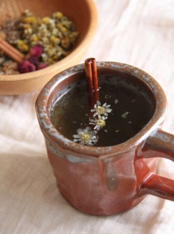 tydolatry:  Chamomile is an herb that comes from a flowering