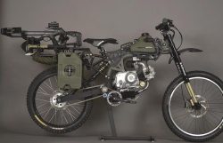 jebiga-design-magazine:  Motoped Survival Bike
