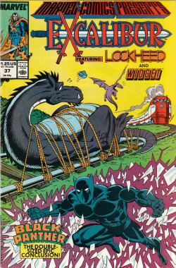 Marvel Comics Presents Excalibur featuring Lockheed and Widget,