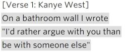 genius-lyrics:  Kanye West - Blame Game