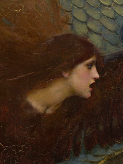 watyrhouse: ulysses and the sirens (detail) by john william waterhouse,