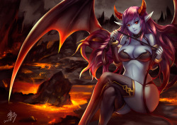 mickyyyyy:  Succubus by Wuduo 