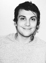  Favorite People (in no order): 5. Frank Anthony Thomas Iero