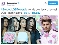 kingoftheducks:  #BoycottLGBTAwards 