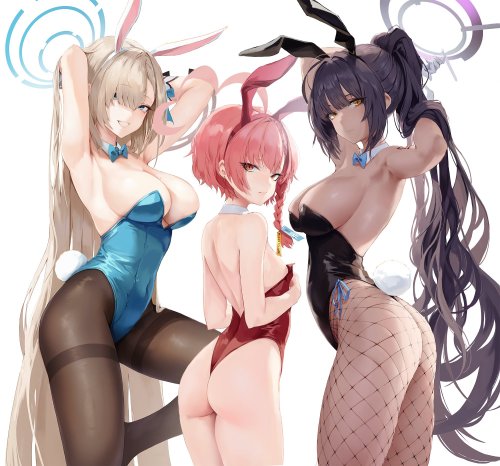 dummy-dot-exe:  バニーガールズ by Leviathan@hikinito0902