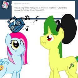 ask-timmy:  Timmy the pony : @///a///@ I feel weird…(No more