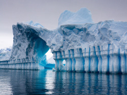 sixpenceee:  Iceberg Pleneau Bay, Antarctica 
