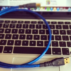 Photo from InstagramGot me a @nordostcables Blue Heaven USB cable