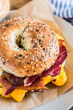 fooodplease: New York-Style Bacon, Egg and Cheese - The breakfast