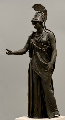 theancientwayoflife:~Statue of Athene (“The Peiraeus Athena”).