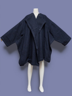 japanesefashionarchive:Comme Des Garcons oversized draped wool